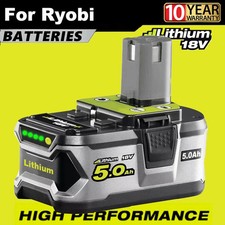 For Ryobi 18V 5.0Ah Lithium Battery For Ryobi P108 ONE Plus RB18L40 RB18L50 P104