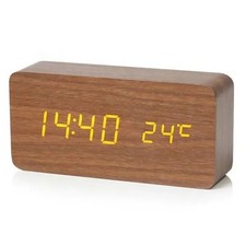 Wooden led digital - wooden,