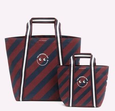 Anya Hindmarch Tuck Shop Universal Bag  Set of 2 Limited Edition BNWT