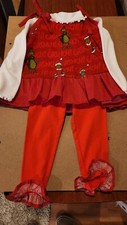 3 Piece Grinch Outfit