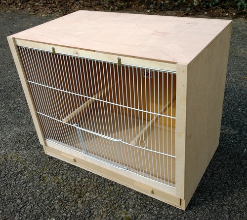 Single finch breeding cage - breeding,