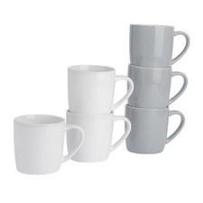 6x Coloured Tea Coffee Mug
