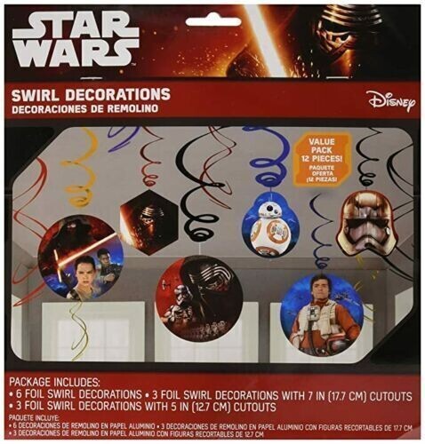 Disney star wars swirl party - star,
