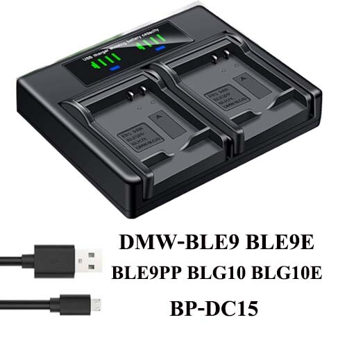 Dual battery charger - battery, dp-61