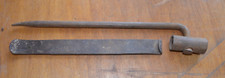 VINTAGE 11 1/2"  CAR or MOTORCYCLE TYRE LEVER & a novel car wheel brace