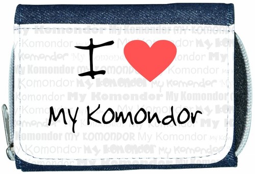 Love heart komondor denim - heart,
