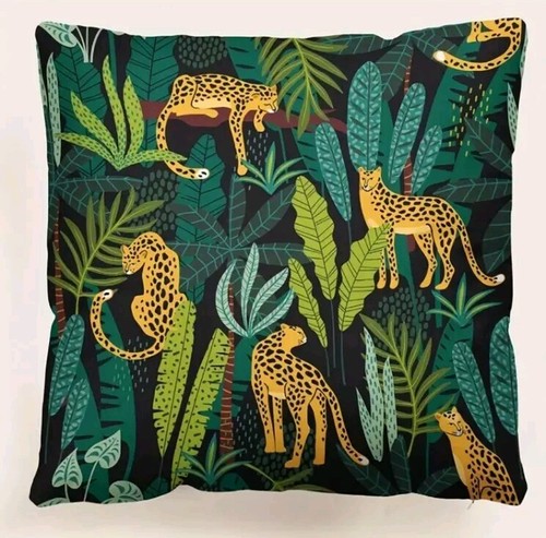 Leopards the jungle cushion - leopards,