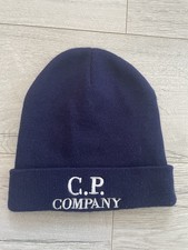 Cp Company Navy Blue Beanie