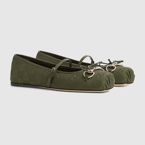 Gucci horsebit ballet flats - horsebit,