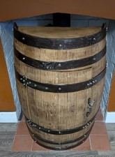 Renovated whisky barrel half - whisky,