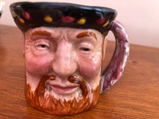 VINTAGE LANCASTER SANDLAND CHARACTER WARE TOBY JUG HANDPAINTED HENRY 8th