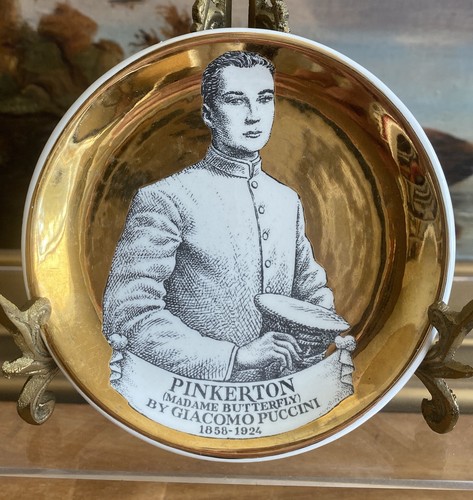 Fornasetti gilt coaster - fornasetti,