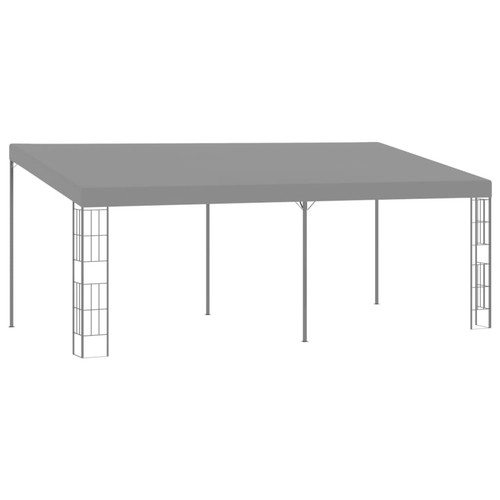 Wall mounted gazebo cream 6x3m - gazebo,