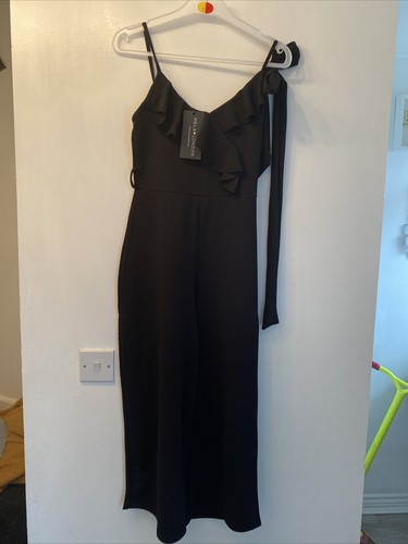 Mela london frill top jumpsuit - mela,
