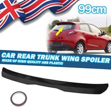 Black Rear Boot Trunk Spoiler Lip Wing Fit For Mazda 2 3 MX-3 MX-5 99cm Gloss BT