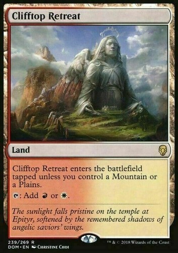Clifftop retreat dominaria - retreat,