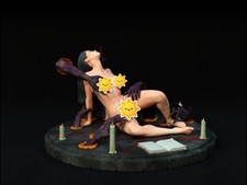 1/24 Scale Resin Figure Model Demon Summoning Nsfw Kit Unpainted Unassembled Toy