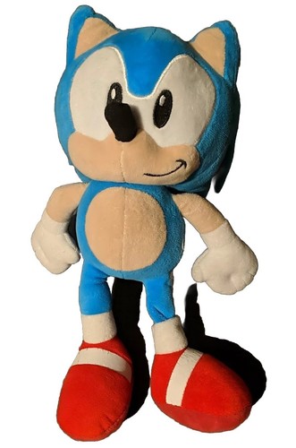 Sonic the hedgehog soft plush - sonic,