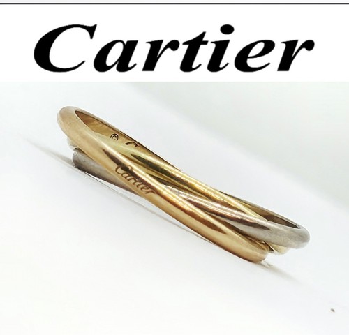 Cartier trinity ring 18kt - trinity, ring,