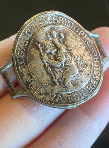 Vtg antique christopher - antique, st
