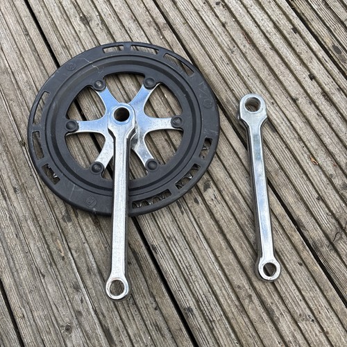 Raleigh logo steel cranks - raleigh,