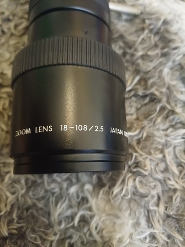 Computar zoom lens - zoom, 18-108mm