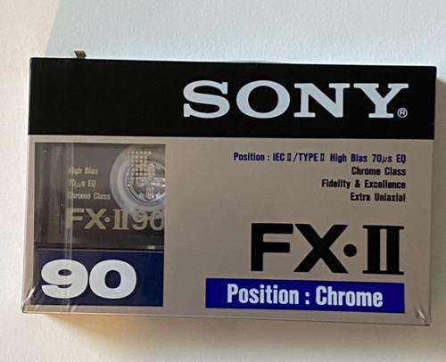 Sony fxii sealed type ii - sealed,