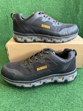 NEW DeWalt Georgia Size 9 EU 43 Black Safety Trainers Safety Boots