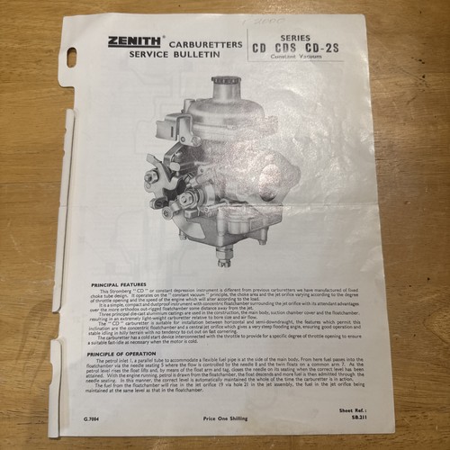 Vintage zenith stromberg - vintage,