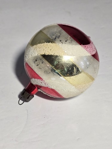 Vintage poland glass stripe - glass,
