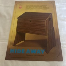 NSM Hideaway Electronic  - Juke Box Advert / Flyer Original - A4