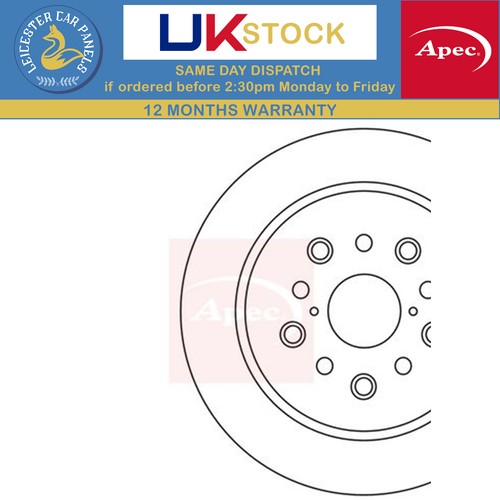 Apec brake disc - apec, ls