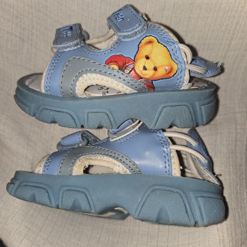 Vintage infant sandal blue - vintage,