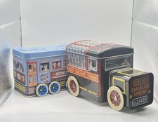 2 Hershey Vehicle Tin Canister