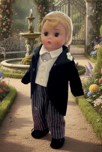 Vintage madame alexander groom - vintage,