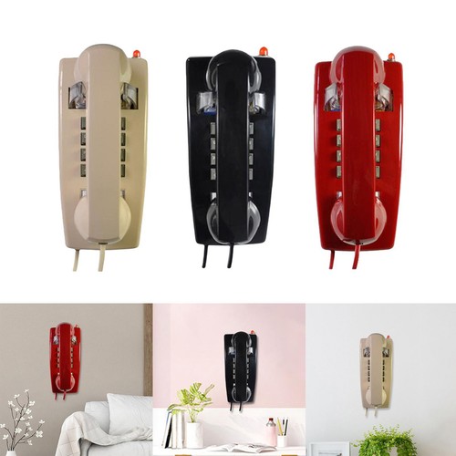 Wall phone with - wall, mechanical
