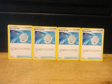 Pokemon Playset Of 4x Scoop Up Net 165/192 - SWSH Rebel Clash N/M
