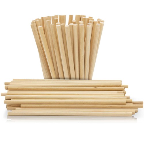 Round wooden dowel rods - wooden,