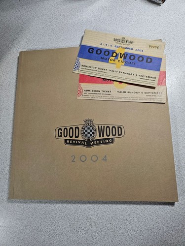 Goodwood revival programme and - programme,