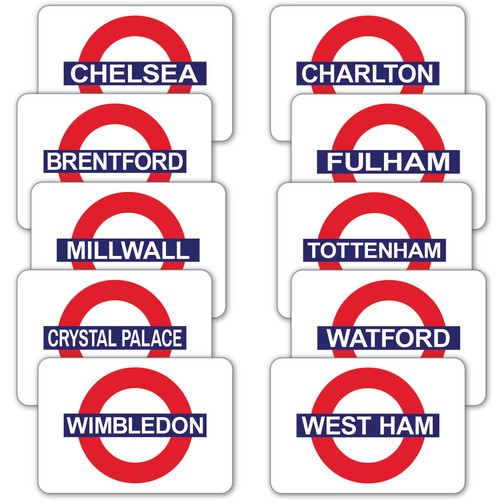 Underground sign football - underground,