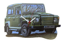 Land Rover Defender Clock - Land Rover Defenders - WT65-C