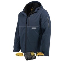 DEWALT DCHJ101D1-L 20V MAX Men's Reflective Soft Shell Heated Jacket - L New
