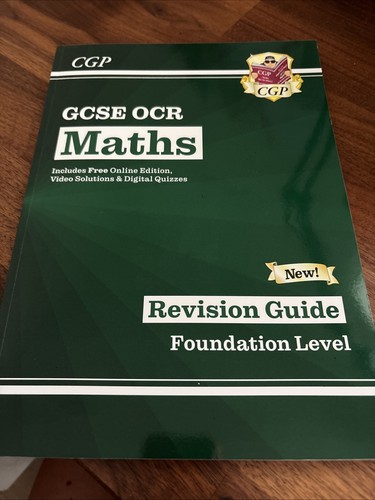 Gcse maths ocr revision - revision, guide