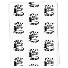 'Fix It Yourself Tool Box' Gift Wrap / Wrapping Paper / Gift Tags (GI057778)