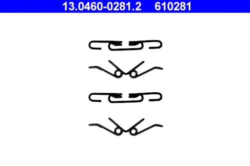 Ate disc brake pad - disc, accessory