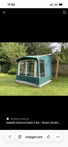 Ventura cadet awning good - cadet, .