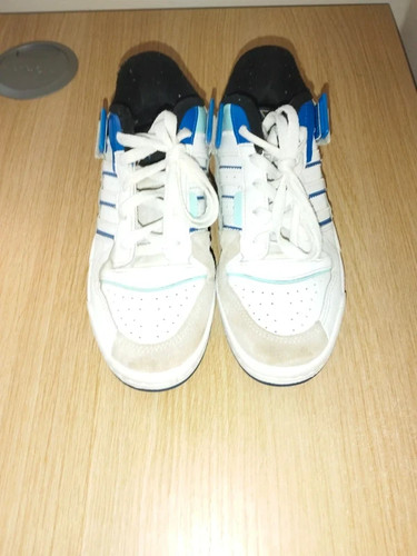 Adidas white leather - adidas, shoes