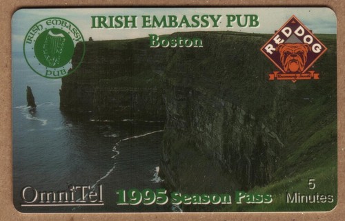 Irish embassy pub - 5m, (red