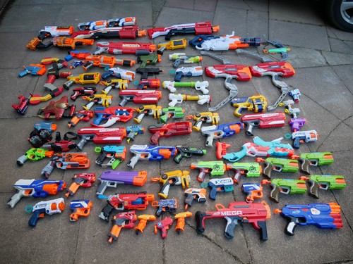 Nerf job lot - job, lot,