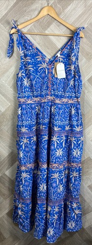 Monsoon florence blue - blue, palm